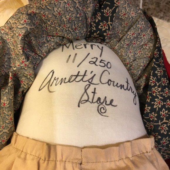 RARE-REPROD, Numbered Maynard Arnett Black/AFRICAN Wood Resin Doll #11/250 - Picture 6 of 13